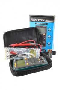 Мультиметр ROBITON MASTER DMM-850 цифровой, 60mV-1000V, измер. темпер. 16794