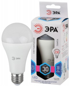 ЭРА стандарт ЛОН А65 E27 30W(2400Lm) 4000K 4K 120х50 A65-30W-840-E27 8907