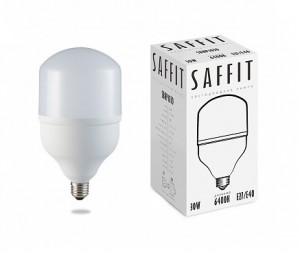 Saffit высокомощн. 30W(2700lm) E27-E40 6400K 6K 180x100 б/переходн. SBHP1030 55091