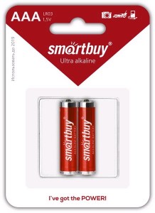 Э/п Smartbuy LR03/286 BL2 SBBA-3A02B