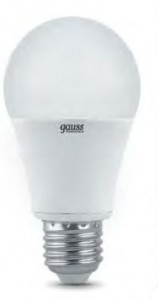 Gauss Elementary ЛОН A60/A55 E27 7W(560lm) 6500K 6K 110х60 матовая, пластик/алюм. 23237А