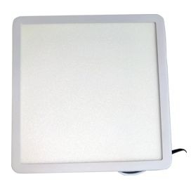 Ecola св-к встр. св/д даунлайт под любое отверстие (50-160мм) 20W 6500 6K Квадрат 230х20 DQRD20ELC