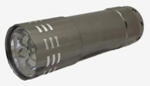 Ultraflash фонарь ручной UF5LED (3xR03) 5св/д (16lm), металлик/алюминий, ремешок
