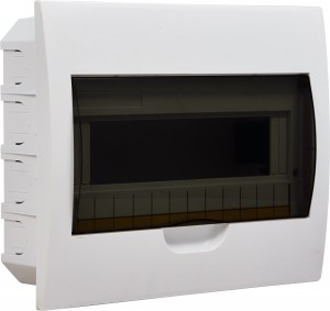 uplast ОМЕГА бокс (корпус) пластик. ЩРВ-П-12 мод. встраиваемый (280х220х88) IP41