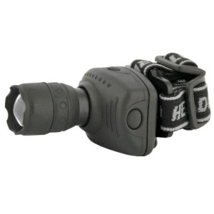 Ultraflash фонарь налобный LED5354 (3xR03) 1св/д 1W(70lm), черный/пласт, фокусир., повор.отраж,3 реж (5 шт.)