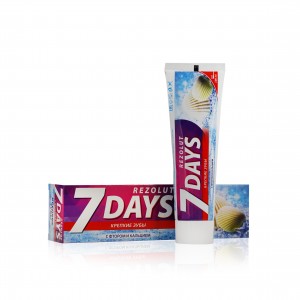Зубная паста 7days Крепкие зубы. Свежее дыхание 100мл. (6!)