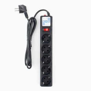 Power Cube (КУБ) Классик сет. удл.-фильтр ПВС 3х0.75 5 роз. 1.9 м 10А ЧЕРНЫЙ (РФ) SPG-B-6-BLACK