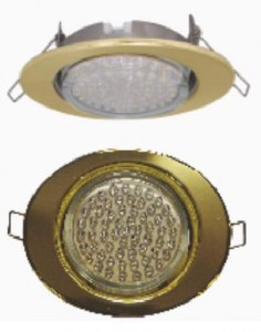 Ecola GX53-FT3238 св-к  Эллипс золото 41x126х106 FG53ELECB