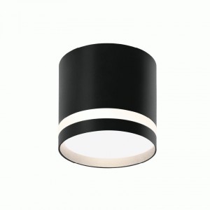 Wolta накл.св-к точечный под лампу GX53 IP20 черный D84x80 WSL-GX53/04BL