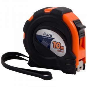 Park Рулетка 10мx25мм, фиксатор, прорезин. корпус TM30-10025, 353030
