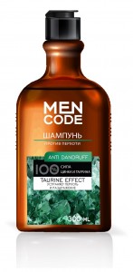 Шампунь для мужчин против перхоти 300мл. ANTI-DANDRUFF MEN CODE 7369 КК арт10560(КР