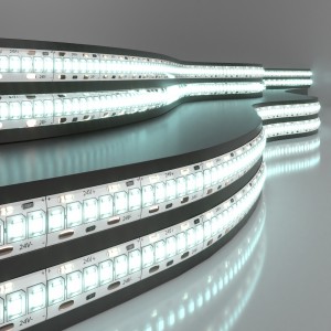 Elektrostandard лента св/д 24V 16W/m 2700lm/m 240led/m 2835 IP65 6500K 6K (5м цена 1м) 10мм a052993