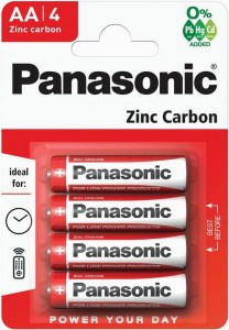 Э/п Panasonic Zinc Carbon R6/316 BL4