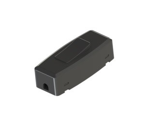 NE-AD перекл. бра 10А 250В (АБС-пластик, черный) 1012-S (Турция)