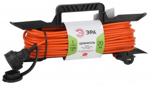 ЭРА силовой удлинитель на рамке ПВС 2х0.75 1 роз. 20 м IP44 UFx-1-2x0.75-20m-IP44 9105