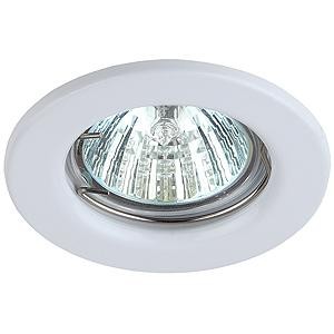 ЭРА MR16 GU5.3 ST1 WH св-к встр. d80мм (врез.d60мм) штамп, белый ИУ 5460