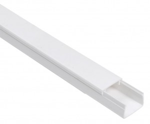 IEK ECOLINE кабель-канал ПВХ 20х10  2м белый (96 м) (цена за 1м) CKK11-020-010-1-K01
