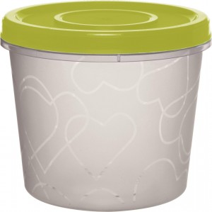 Емкость (банка) д/хранения продуктов с завинчивающейся крышкой 0,7л, оливковавя GR1888ОЛ Giaretti
