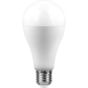 Feron ЛОН A65 E27 25W(2200lm) 6400K 6K матовая 135x65, LB-100 25792