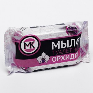 Мыло туалетное Орхидея 90гр в цв.обертке МК