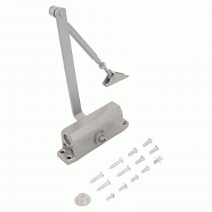 NOTEDO Доводчик дверной  DC-60 GREY до 60 кг серый (10)
