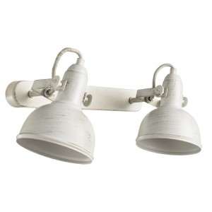 ARTELAMP Бра спот 2x40W E14 110x360x230 бело-золотой/бело-золотой MARTIN A5213AP-2WG