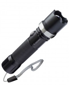 Космос фонарь ручной KOS112Lit (лит.акк.3,7V1,2Ah) 1св/д 3W,90lm,линза,zoom,115м,алюм.з/у USB,IP53