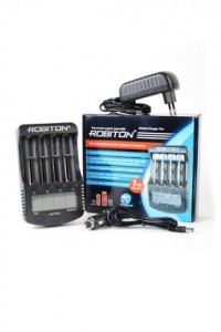 З/у Robiton MasterChargerPro для Ni-Cd, Ni-MH и Li-ion x4 акк-ров (300-1000mA) диспл,вход220/12V