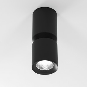 Elektrostandard накл.св-к св/д точечный 12W 4000K 1173lm IP20 60x60x155 Kayo черн 25048/LED a064726