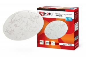 ASD/inHome св-к св/д декоративный 18W (1170lm) 4000К 4K БАМБУК d230 IP40 1898