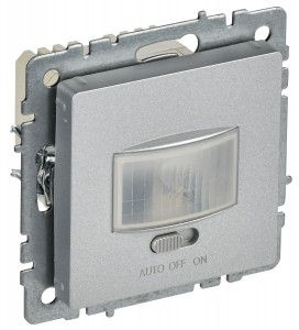 IEK BRITE Датчик движения ДС10-1-БрА алюминий, max 500Вт, 160гр, 6М, IP20 BR-MS10-N-150-05-K47