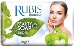 Мыло туалетное  Яблоко 90 г RUBIS