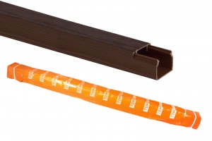 TDM кабель-канал 16х16 бук 3D 2м (в уп. 100м, цена за 1м) (100!) SQ0402-0403