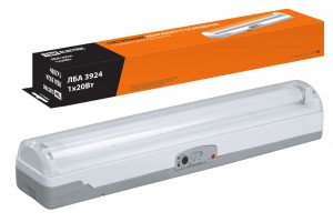 TDM св-к аварийный ЛБА 3924 непостоянный автономный 1х20W 4ч SQ0308-0002