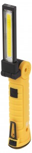 ЭРА фонарь рабочий Практик AA-901, СОВ+LED, 5W (380lm) красн.реж. магнит, крючок, клипса 9926