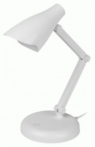 ЭРА св-к настольный св/д  4W 3000K 2K питание USB\3xAAA, вык, белый NLED-515-4W-W 140x120x205 59845