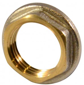СТМ Контргайка с ребордой 1/2" г/г (цена за шт) ШК/7784 CRBFR012