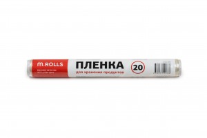 Пленка пищевая 29см*20м, т/у, арт.MR011, M.ROLLS