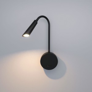 Elektrostandard св-к бра св/д 5W 3000K 230lm IP20 100х100х480 Stem черн 40120/LED a063704