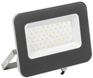 IEK прожектор св/д СДО 07-50 50W(4200lm) SMD 6500K 6K 230х170х31 серый IP65 LPDO701-50-K03