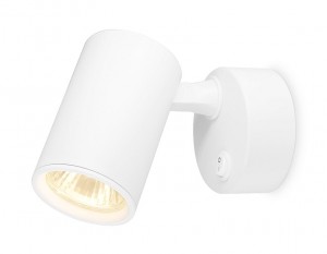 Ambrella св-к накл. спот бра с выкл. MR16 GU10 max12W белый 87x55x38 TECHNO SPOT TA1291 WH