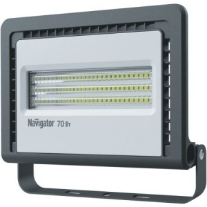 Navigator прожектор св/д 70W (5950lm) 4000K 4K 224x193x44 черный NFL-01-70-4K-LED, 14147