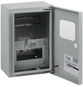 ЭРА SIMPLE щит учетно-распред. метал. ЩУРН-1/6 (285х190х145) SHK-1/6_IP31_SIMPLE 1350