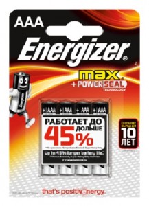 Э/п Energizer MAX LR03/286 BL4