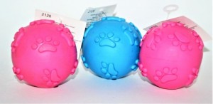 Игрушка для собак резиновая Мяч лапка 6см, RTB-36 Mr.Pet