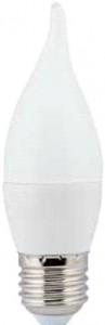 Ecola свеча на ветру E27 7W 2700K 2K 120x37 пласт./алюм. C7YW70ELC