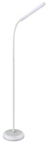 Camelion KD-795 C01 св-к св/д напольный торшер 6W(450lm) 4000K,сенсор 4 реж.,1500x250,белый