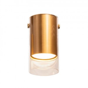 WOLTA св-к накладной спот ORO IP20 под лампу GU10 Золото/медь D57x110 WSL-GU10/07G 1/100