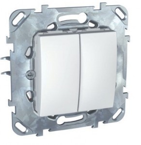 Schneider Unica мех. выкл. СУ 2 кл. бел. MGU5.211.18ZD