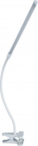Navigator NDF-C004-7W-4K-WH-LED св-к настол./прищепка св/д 7W(350lm) 4000K 4K мет./пласт, бел. 61036